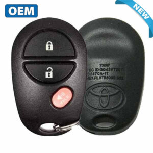 2004-2020 Toyota / 3-Button Keyless Entry Remote / PN: 89742-AE011 / GQ43VT20T (OEM)