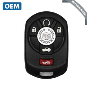 2005-2007 Cadillac STS / 5-Button Keyless Entry Remote / PN: 15212382 / M3N65981403 (OEM Refurb)