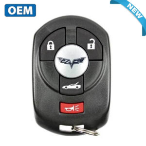 2005-2007 Chevrolet Corvette / 4-Button Keyless Entry Remote / PN: 10372541 / M3N65981403 (Driver 1) (OEM)