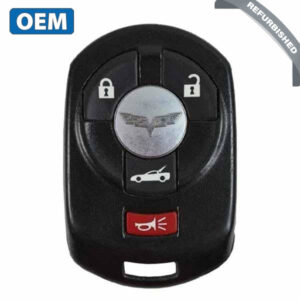2005-2007 Chevrolet Corvette / 4-Button Keyless Entry Remote / PN: 10372542 / M3N65981403 (OEM Refurb)