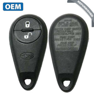 2005-2008 Subaru Forester Impreza / 2-Button Keyless Entry Remote / PN: 88036-FE041 / NHVWB1U711 (Japan) (OEM Refurb)