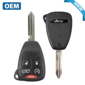 2006-2007 Jeep Grand Cherokee / 5-Button Remote Head Key / PN: 6827336AB / 0HT692714AA (OEM)