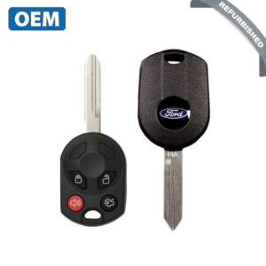 2006-2012 Ford / 4-Button Remote Head Key / PN: 164-R7040 / OUCD6000022 / H75 / Chip 80 Bit (OEM Refurb)