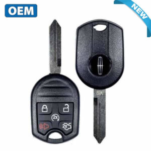 2007-2017 Lincoln / 5-Button Remote Head Key / PN: 164-R8056 / CWTWB1U793 (80 Bit) (OEM)