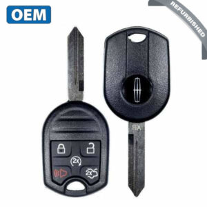 2007-2017 Lincoln / 5-Button Remote Head Key / PN: 164-R8056 / CWTWB1U793 / H75 / Chip 80 Bit (OEM Refurb)