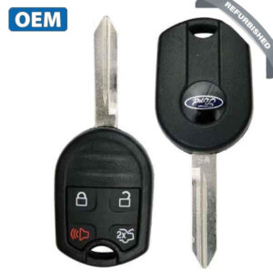 2007-2019 Ford / 4-Button Remote Head Key / PN: 164-R8073 / CWTWB1U793 / H75 / Chip 80 Bit(OEM Refurb)