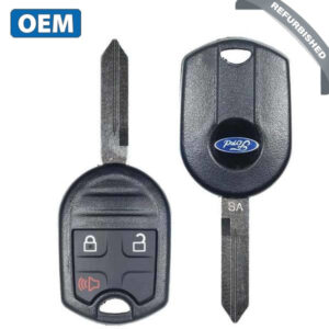 2007-2020 Ford / 3-Button Remote Head Key / PN: 164-R8070 / CWTWB1U793 / H75 / Chip 80 Bit (OEM Refurb)