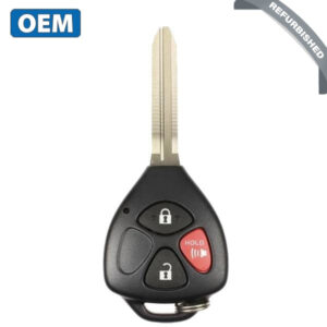 2008-2013 Scion / 3-Button Remote Head Key / PN: 89070-21180 / MOZB41TG (G Chip) (OEM Refurb)