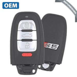 2008-2017 Audi S5 / 4-Button Smart Key / 8T0.959.754.S / IYZFBSB802 / 315 Mhz (OEM Refurb)