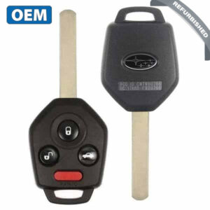 2010-2014 Subaru Legacy Outback / 4-Button Remote Head Key / PN: 57497-AJ00A / CWTWBU766 / 4D60 Chip / DAT17 (OEM Refurb)