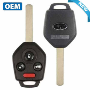 2010-2014 Subaru Legacy Outback / 4-Button Remote Head Key / PN: 57497-AJ00A / CWTWBU766 / 4D60 Chip / DAT17 (OEM)