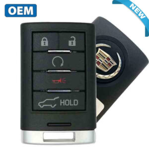 2010-2015 Cadillac SRX / 5-Button Smart Key w/ Hatch / PN: 22865375 / NBG009768T (OEM)