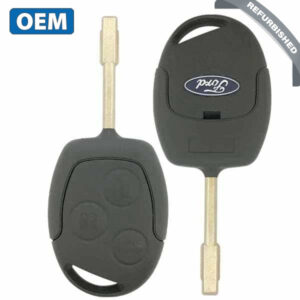 2010-2017 Ford Transit Connect Fiesta / 3-Button Remote Head Key / PN: 164-R8042 / KR55WK47899 / Tibbe / Chip 80 bit (OEM Refurb)