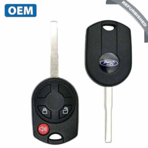 2012-2017 Ford / 3-Button Remote Head Key / PN: CJ54-15K601-AB / 0UCD6000022 / HS (OEM Refurb)