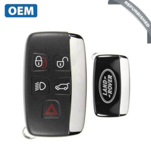 2012-2018 Land Rover Key Fob / 5-Button Smart Key / PN: CH22-15K601-AB/ KOBJTF10A (OEM Refurb)