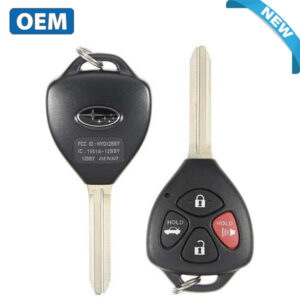 2013-2019 Subaru BRZ / 4-Button Remote Head Key / PN: 57497-CA110 / HYQ12BBY / Chip G (OEM)