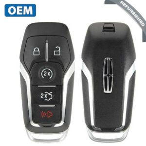 2013-2021 Lincoln / 5-Button Smart Key / PN:164-R7991 / M3N-A2C31243300 (OEM Refurb)