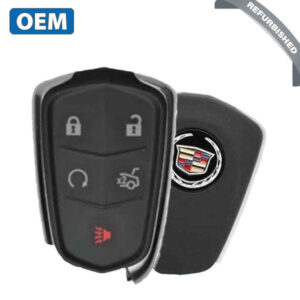 2014-2019 Cadillac ATS CTS XTS / 5-Button Key Smart Key / PN: 13580811 / HYQ2AB (OEM Refurb)