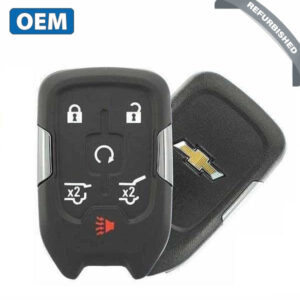 2015-2020 Chevrolet Suburban Tahoe / 6-Button Smart Key / PN: 13508278 / HYQ1AA / 315MHz (OEM Refurb)