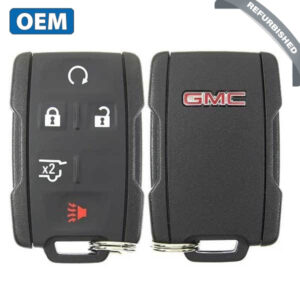 2019-2020 GMC Yukon XL / 5-Button Keyless Entry Remote / PN: 13580079 / M3N-32337200 (OEM Refurb)