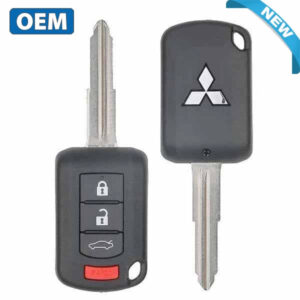 2016-2017 Mitsubishi Lancer / 4-Button Remote Head Key / PN: 6370B945 / OUCJ166N (OEM)