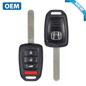 2016-2019 Honda CR-V HR-V / 4-Button Remote Key / PN: 35118-T7S-A00 / MLBHLIK6-1T (OEM)