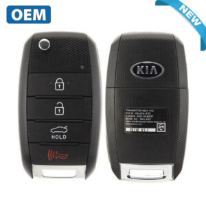 2017-2018 Kia Forte / 4-Button Flip Key / PN: 95430-A7200 / OSLOKA-875T (YD) (OEM)