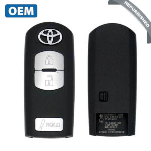 2017-2020 Toyota Yaris iA / 3-Button Smart Key / PN: 89904-WB004 / WAZSKE13D02 (OEM Refurb)