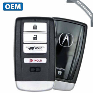 2019-2020 Acura RDX / 4-Button Smart Key / PN: 72147-TJB-A01 / KR5T21 / Driver 1 (OEM Refurb)