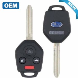 2020-2022 Subaru Outback / 4-Button Remote Head Key / PN: 57497-AN00A / CWTB1G077 (H Chip) w/ Blue Interior Board Shell (OEM)