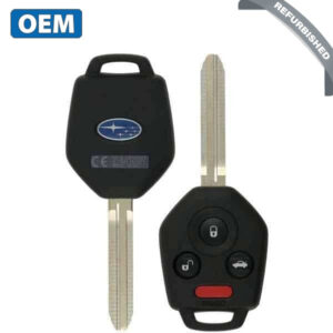 2019 Subaru Outback Legacy / 4-Button Remote Head Key / PN: 57497-AL37A / CWTB1G077 (Gray Pod) / G Chip / 433 Mhz (OEM Refurb)