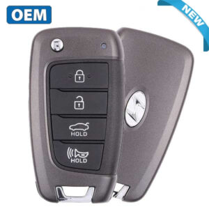 2021 Hyundai Elantra / 4-Button Flip Key / PN: 95430-AA000 / NYOMBEC4TX2004 / 434 MHz (OEM)