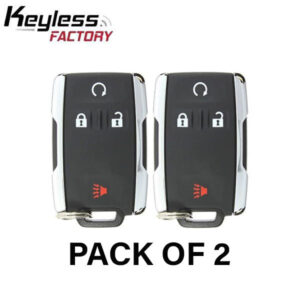 2 x 2019-2020 GM / 4-Button Keyless Entry Remote / PN: 22881479 / M3N-32337200 (AFTERMARKET) (Bundle of 2)