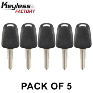 5 x 2013-2016 Chevrolet Spark / DWO4T / Transponder Key / (PHILIPS ID 46 GM EXT) (Pack of 5)