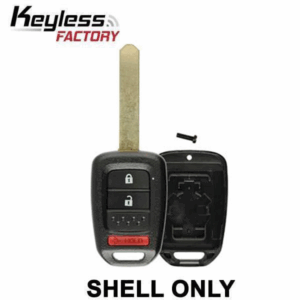 2013-2017 Honda CR-V Crosstour / 3-Button Remote Head Key SHELL / HO-03-PT / MLBHLIK6-1T (AFTERMARKET)