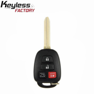 2013-2018 Toyota RAV4 / 4-Button Remote Head Key / PN: 89070-42830 / HYQ12BDM / H Chip (AFTERMARKET)