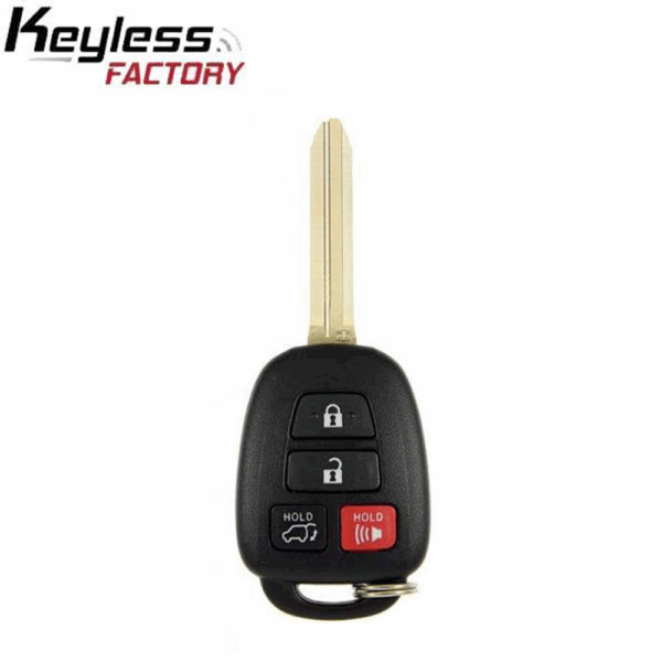 2013-2018 Toyota RAV4 / 4-Button Remote Head Key / PN: 89070-42830 / HYQ12BDM / H Chip (AFTERMARKET)