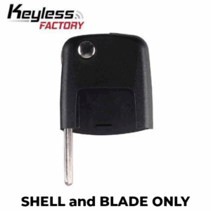 VW Flip Key Shell (No Chip) (AFTERMARKET)