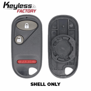 2000-2011 Honda Keyless Entry Remote SHELL for OUCG8D-344H-A - Black (AFTERMARKET)