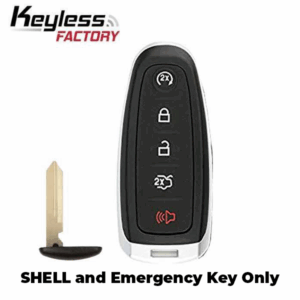 2011-2020 Ford Lincoln / 5-Button Smart Key SHELL for M3N5WY8609, M3N5WY8610 (AFTERMARKET)