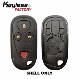 2000-2011 Honda Keyless Entry Remote SHELL for OUCG8D-344H-A - Black (AFTERMARKET)