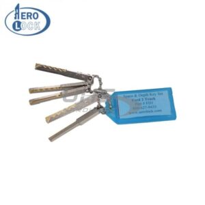 AeroLock - FD1 - Ford/Volvo/Land Rover 2011+ - Track Space/Depth Try-Out Key Set - HU101