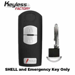 2010-2013 Mazda 3 / 3-Button Smart Key SHELL for WAZX1T768SKE11A03 (AFTERMARKET)