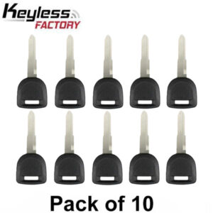 10 x 2003-2014 Mazda MZ24 / MZ34 Transponder Key (Chip 4D63 80 Bit) (AFTERMARKET) (Pack of 10)