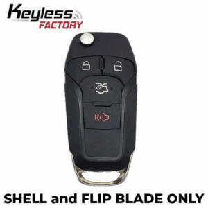 2013-2016 Ford Fusion Flip Key SHELL for N5F-A08TAA (AFTERMARKET)