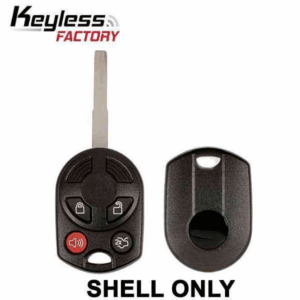 2011-2020 Ford / 4-Button Remote Head Key SHELL / HU101 / OUCD6000022 CWTWB1U722 (AFTERMARKET)