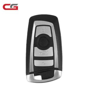 CGDI - 2009-2014 BMW 5 / 6 / 7 Series / 4-Button Smart Key / KR55WK49863 / CAS4 / CAS4+ / 433 MHz (Silver Trim) (AFTERMARKET)