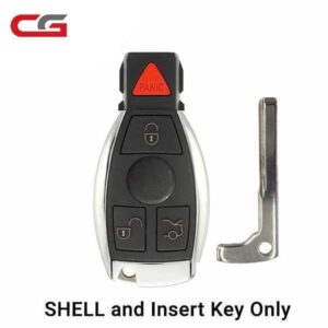 1997-2014 Mercedes Benz 4-Button Fobik Key SHELL for IYZ-3312