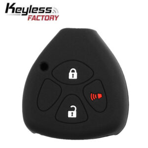 2005-2014 Toyota / 3-Button Remote Head Key Silicone Cover / TR47 / HYQ12BBY (AFTERMARKET)