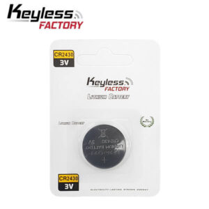 KeylessFactory - CR2430 - 3V Lithium Battery (1-Pack)